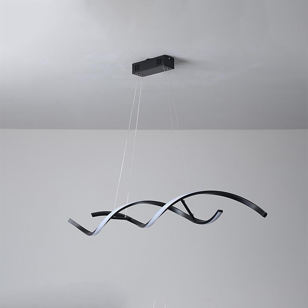 Wave Design Modern Pendant Lighting Minimalist Ceiling Light for Elegant Interiors-Lighom
