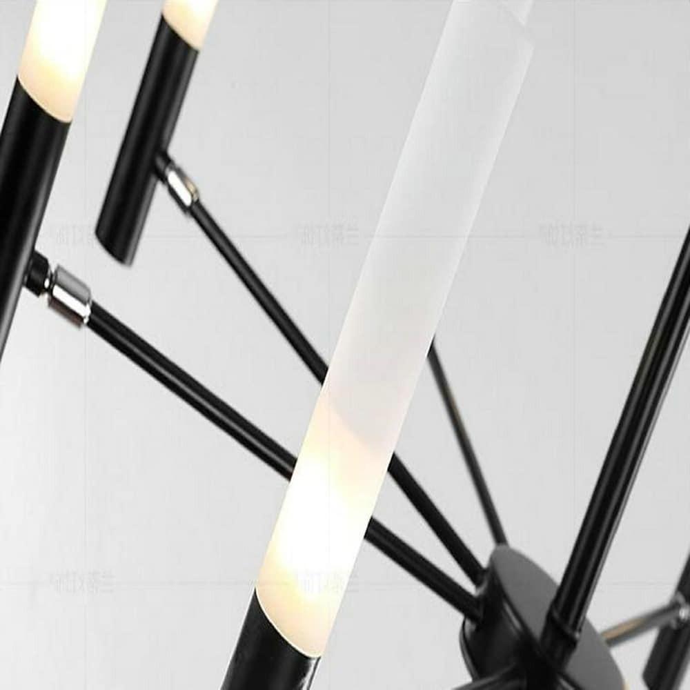 8-light LED Electroplated Modern Chandeliers Ceiling Light Hanging Lights-Lighom