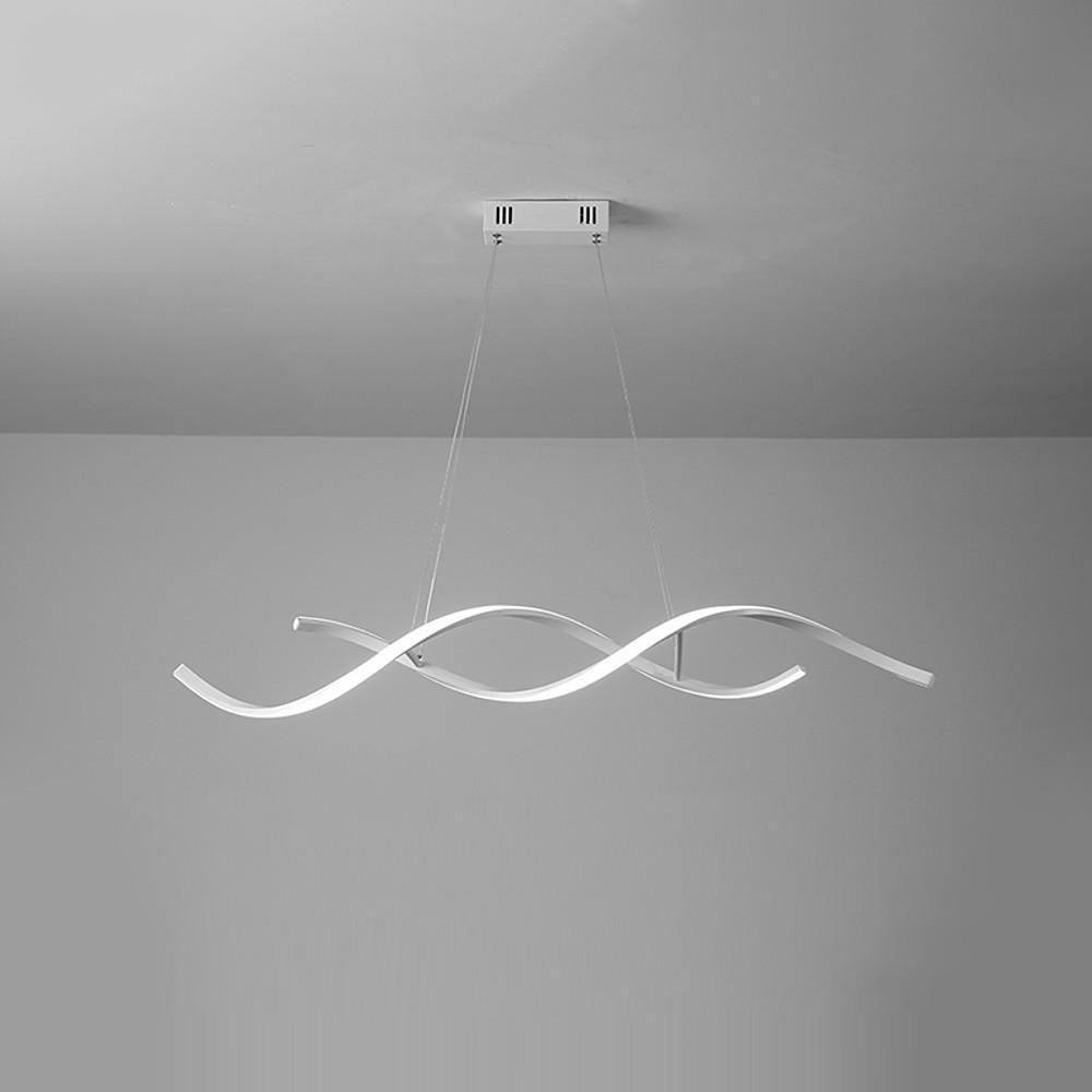 Wave Design Modern Pendant Lighting Minimalist Ceiling Light for Elegant Interiors-Lighom