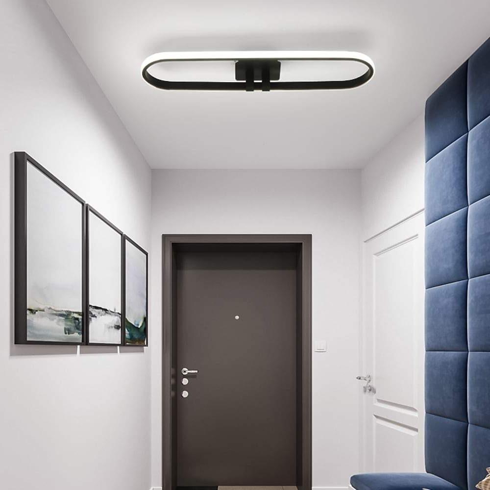 Dimmable Contemporary Flush Mount Light