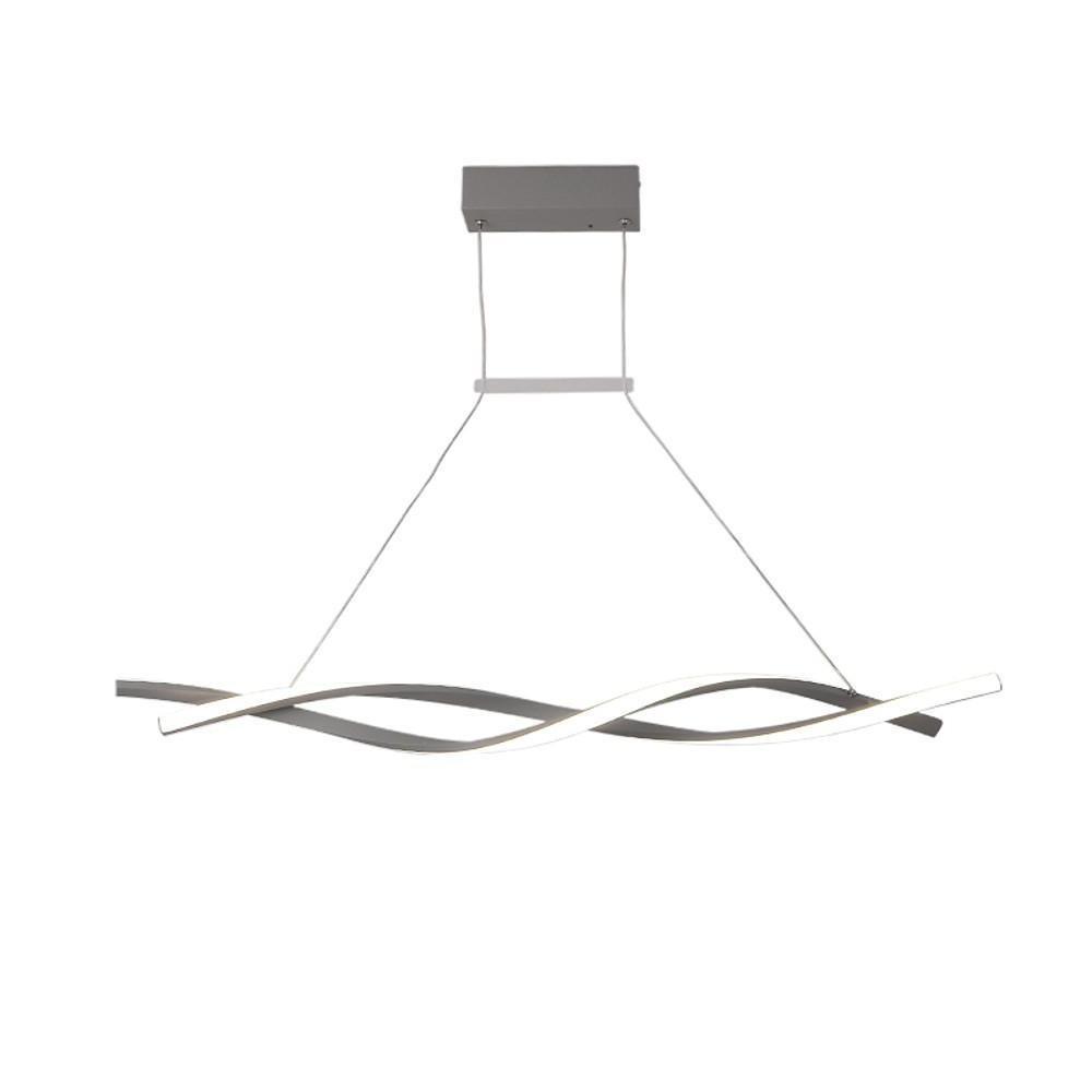 Interwoven Waves LED Modern Pendant Lighting Hanging Lamp Island Lights-Lighom
