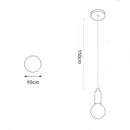 Acrylic Bubble Globe LED Modern Island Pendant Light — Warm White / 18-Light