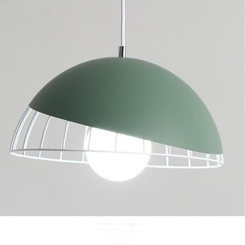 Creative Metal Semi Globular Design Led Modern Kitchen Island Lighting-Lighom