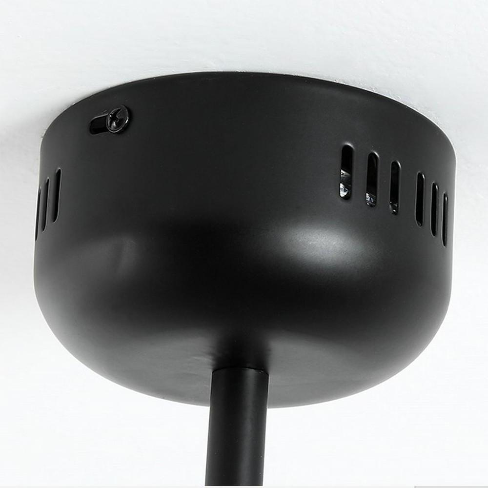 Mini Sputnik Modern Chandelier Metal Silica Gel Living Room Ceiling Lights-Lighom