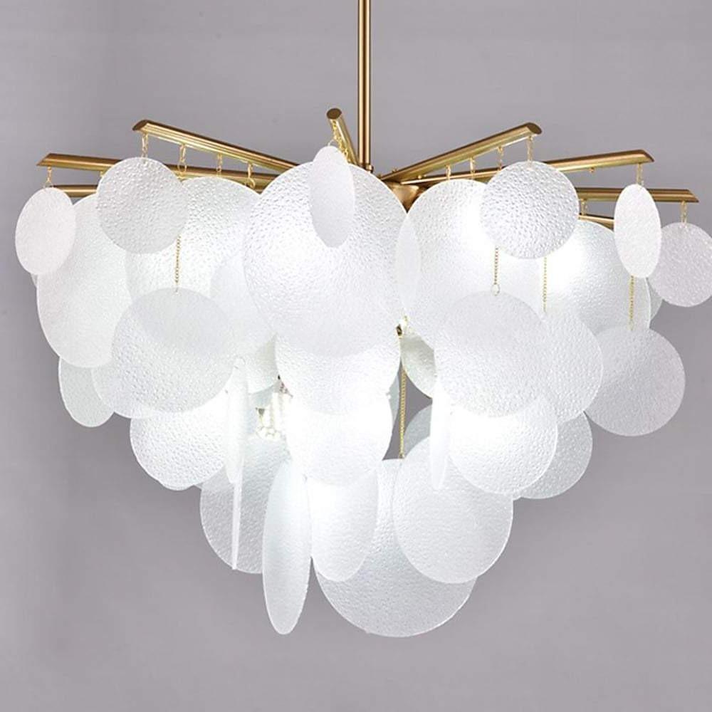 Candyfloss Modern LED Chandelier Light for Living Room with 6 Bulbs-Lighom