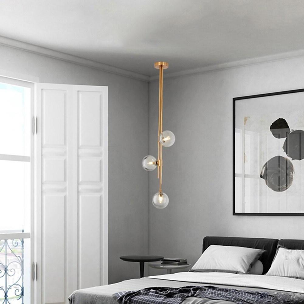 Industrial elongated metal pendant lighting — White