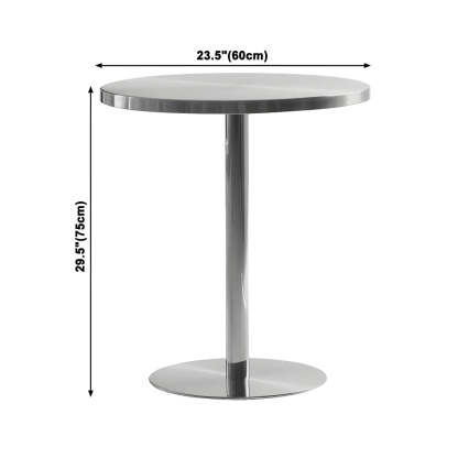 Wood steel metal wood stainless dining tables - industrial