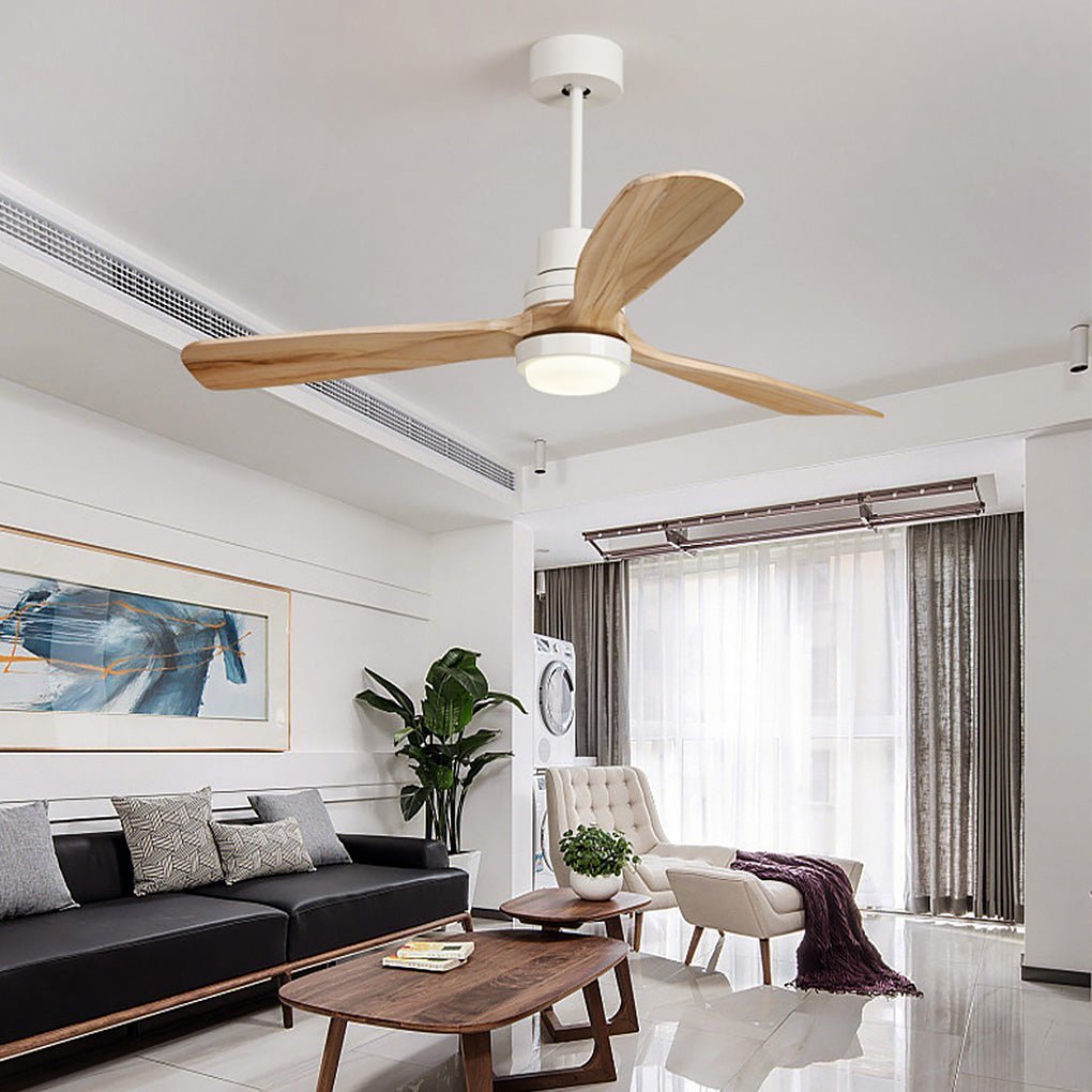 Intelligent Frequency Dimming LED Ceiling Fan with Remote