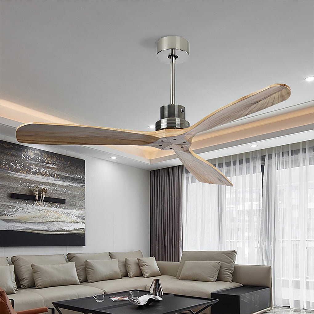 Intelligent Frequency Dimming LED Ceiling Fan with Remote