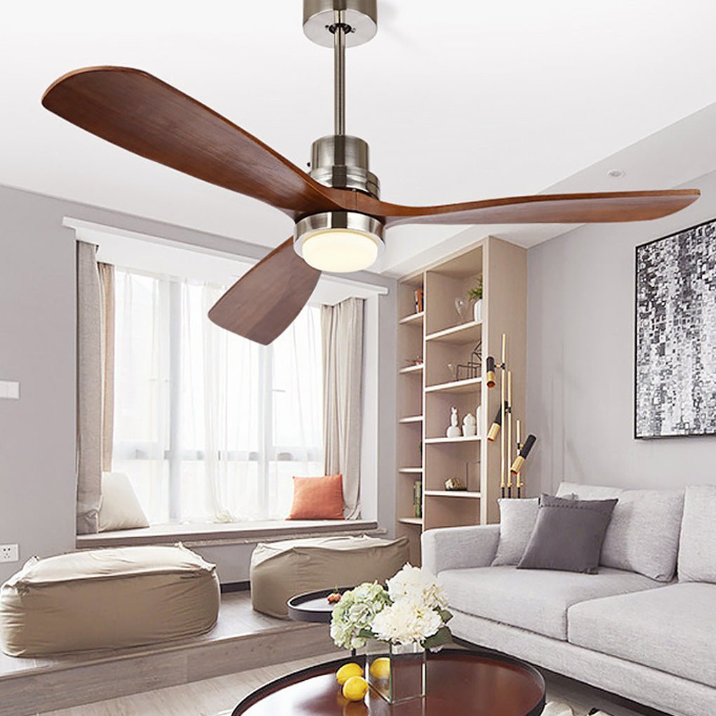 Intelligent Frequency Dimming LED Ceiling Fan with Remote