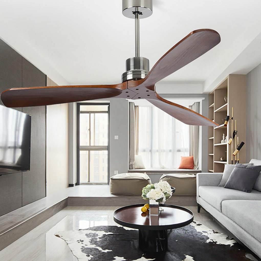 Intelligent Frequency Dimming LED Ceiling Fan with Remote