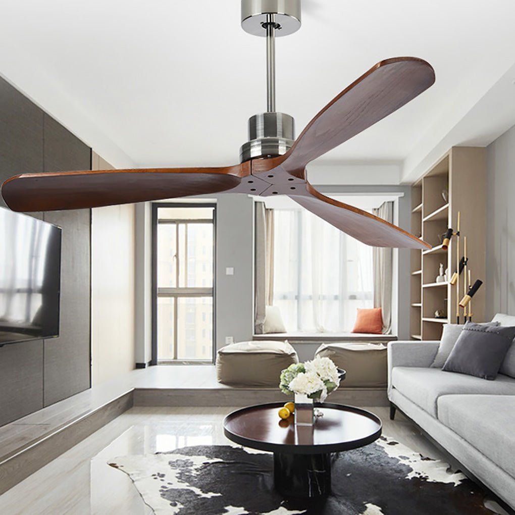 Intelligent Frequency Dimming LED Ceiling Fan with Remote