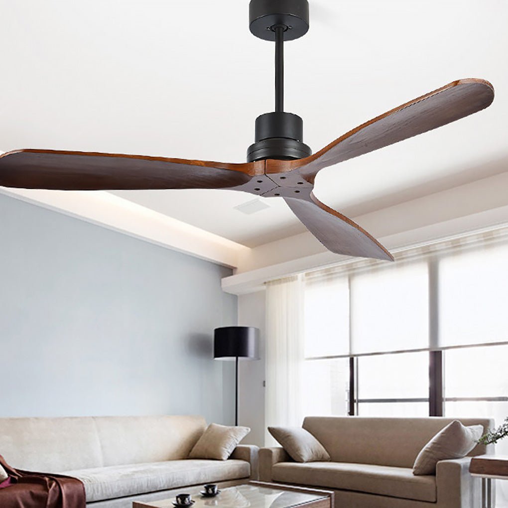 Intelligent Frequency Dimming LED Ceiling Fan with Remote
