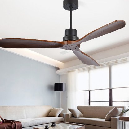 Intelligent Frequency Dimming LED Ceiling Fan with Remote