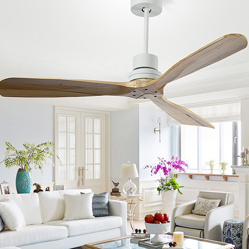 Intelligent Frequency Dimming LED Ceiling Fan with Remote