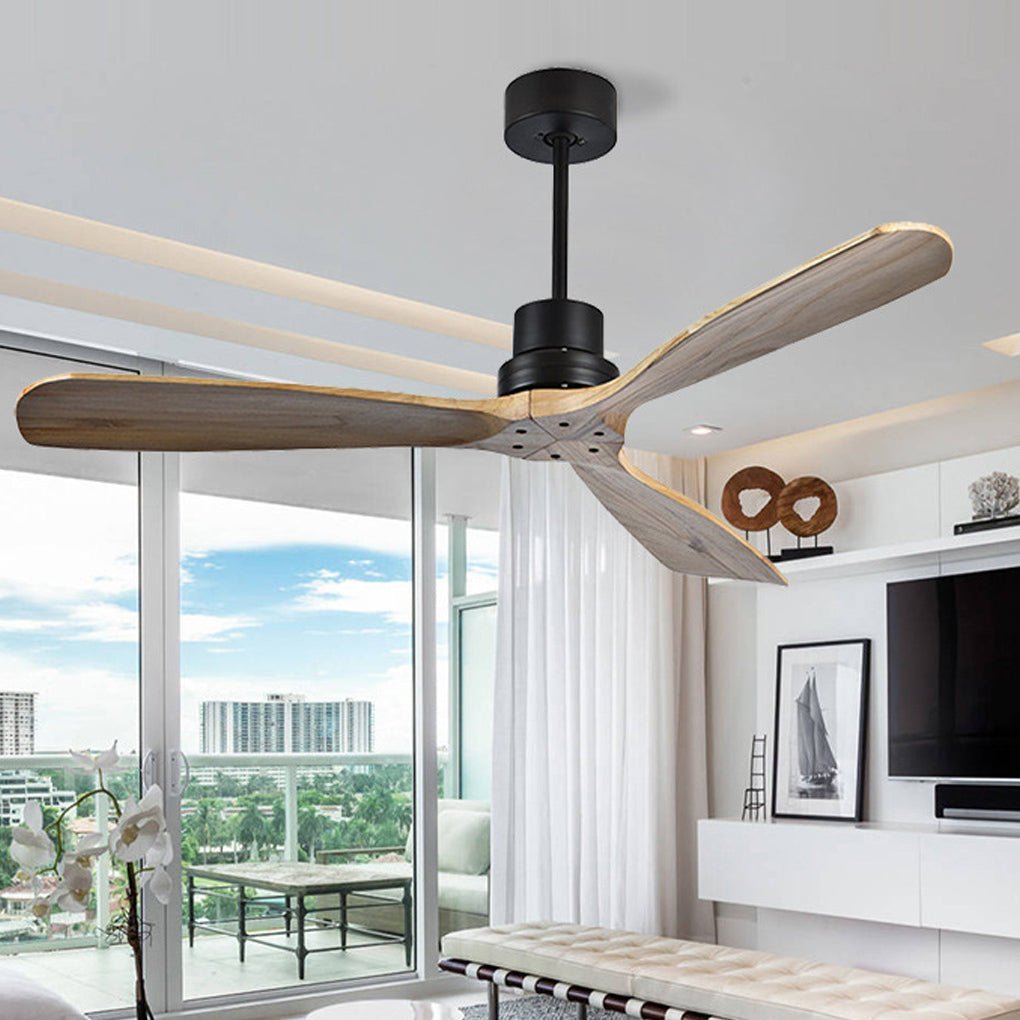 Intelligent Frequency Dimming LED Ceiling Fan with Remote