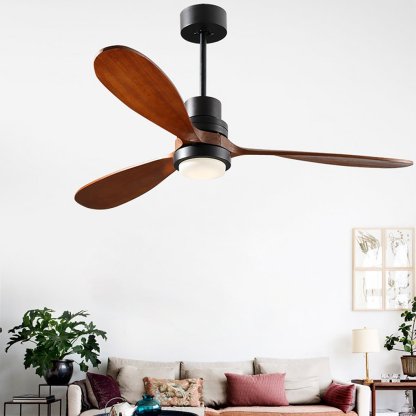 Intelligent Frequency Dimming LED Ceiling Fan with Remote