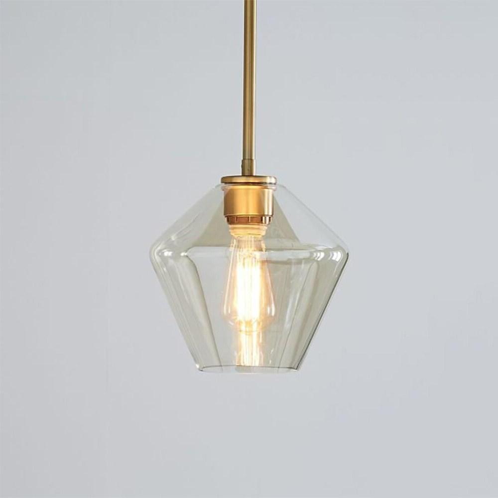 Nordic Classic Copper Glass Pendant Lights Industrial Style Droplight-Lighom