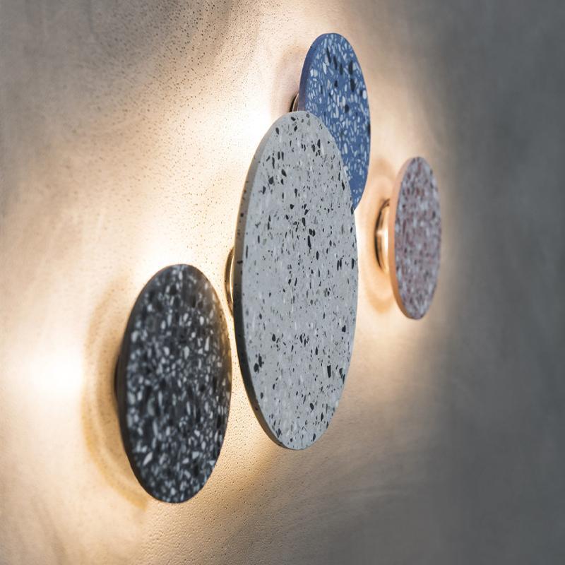 Terrazzo Minimalist LED Outdoor Wall Lights Waterproof Porch Lighting-Lighom