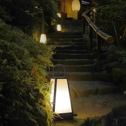 Waterproof LED Black Retro Outdoor Light Lanterns Garden Lights-Lighom