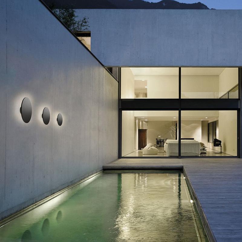 Modern Waterproof LED Outdoor Wall Lights in Flat and Square Designs-Lighom