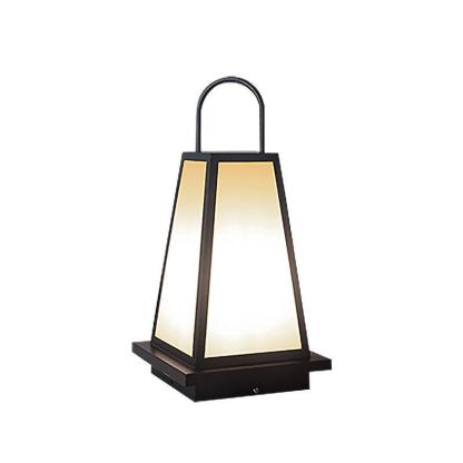 Waterproof LED Black Retro Outdoor Light Lanterns Garden Lights-Lighom