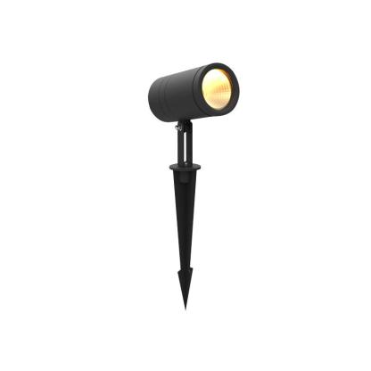 Adjustable Round Aluminum LED Waterproof Black Modern Tree Spotlights-Lighom