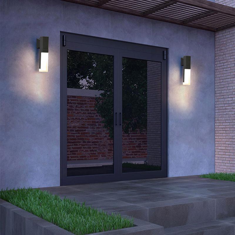 Outdoor Wall Up/Downlight Waterproof Garage Exterior Wall Lights-Lighom