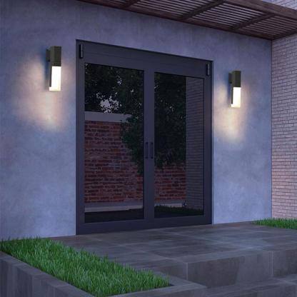 Outdoor Wall Up/Downlight Waterproof Garage Exterior Wall Lights-Lighom