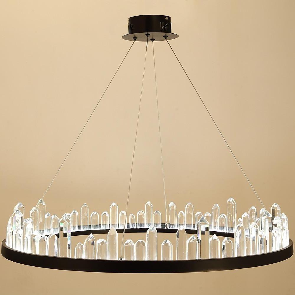 Circular Metal Modern Pendant Chandelier