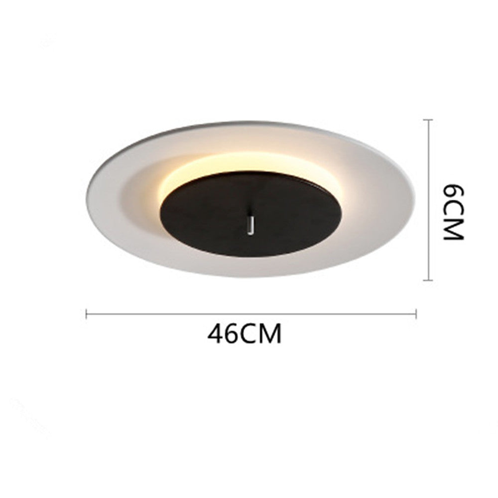 2-Circle LED Modern Flush Mount