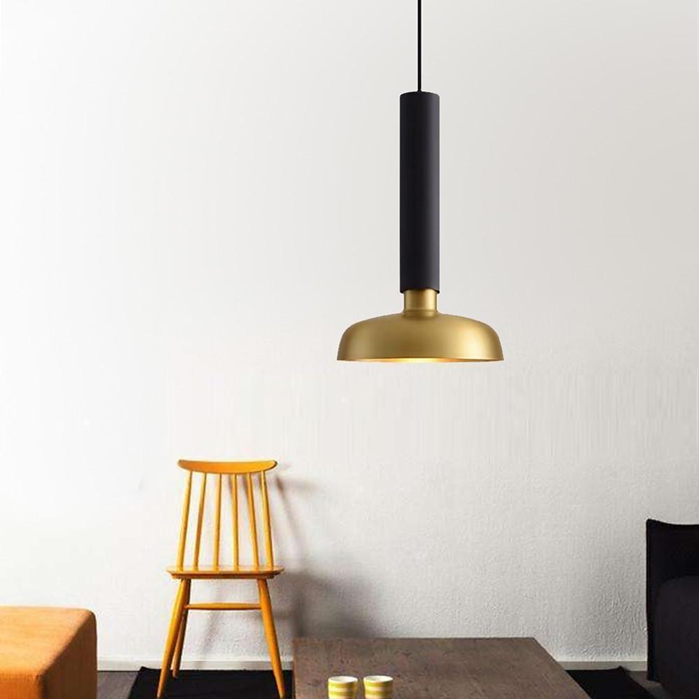 Elongated Contemporary Metal Industrial Island Pendant
