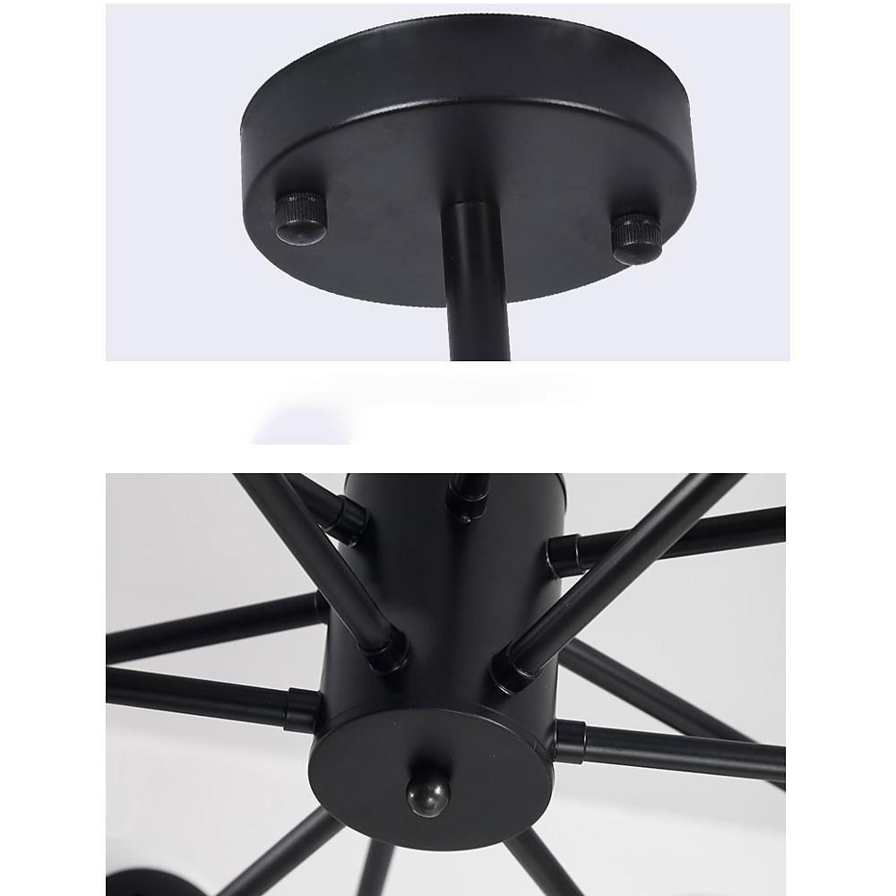 Nordic Glass Globe Chandelier Cluster Entryway Chandelier-Lighom