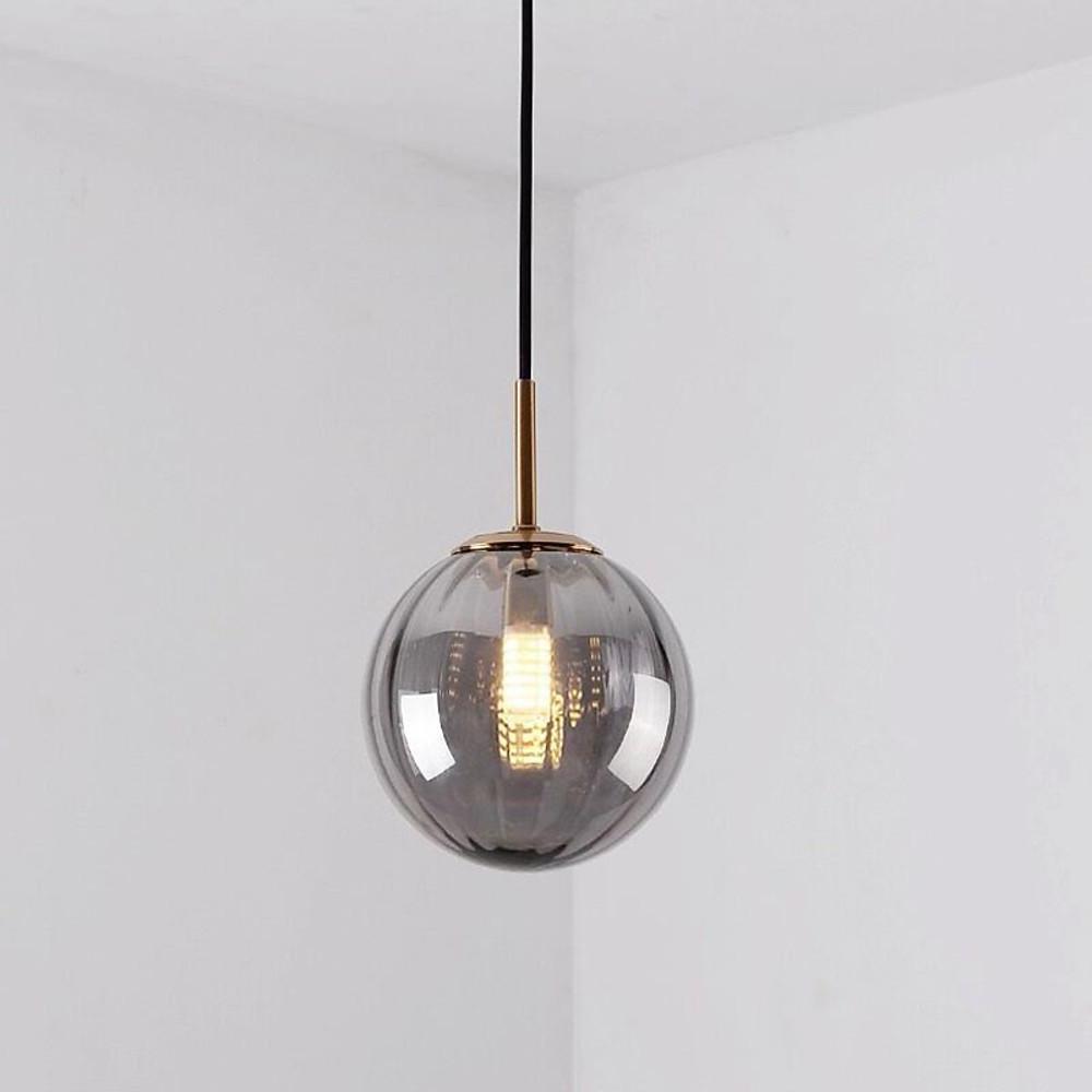 Ball Metal Glass LED Pendant Light