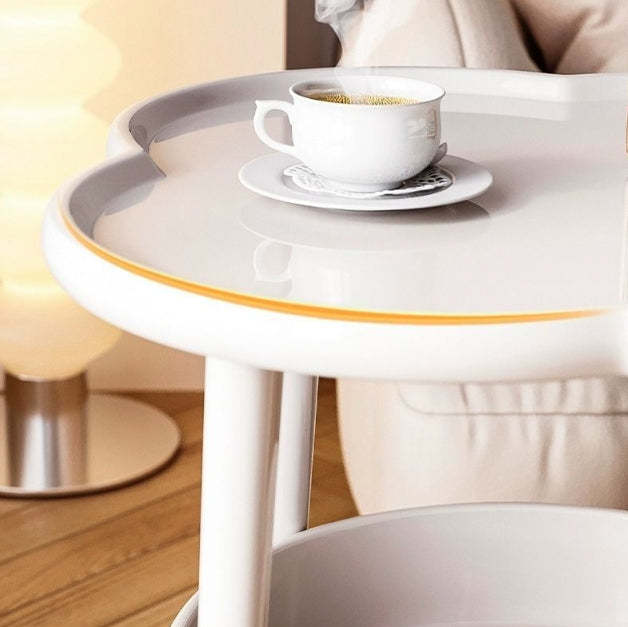 Contemporary Petal 2-Tier EPS Side Table