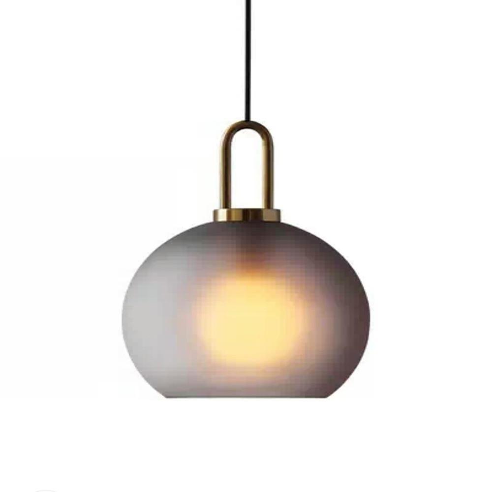 Nordic Style Modern Metal Glass Globe Island Design Industrial Pendant Lighting Ceiling Light-Lighom