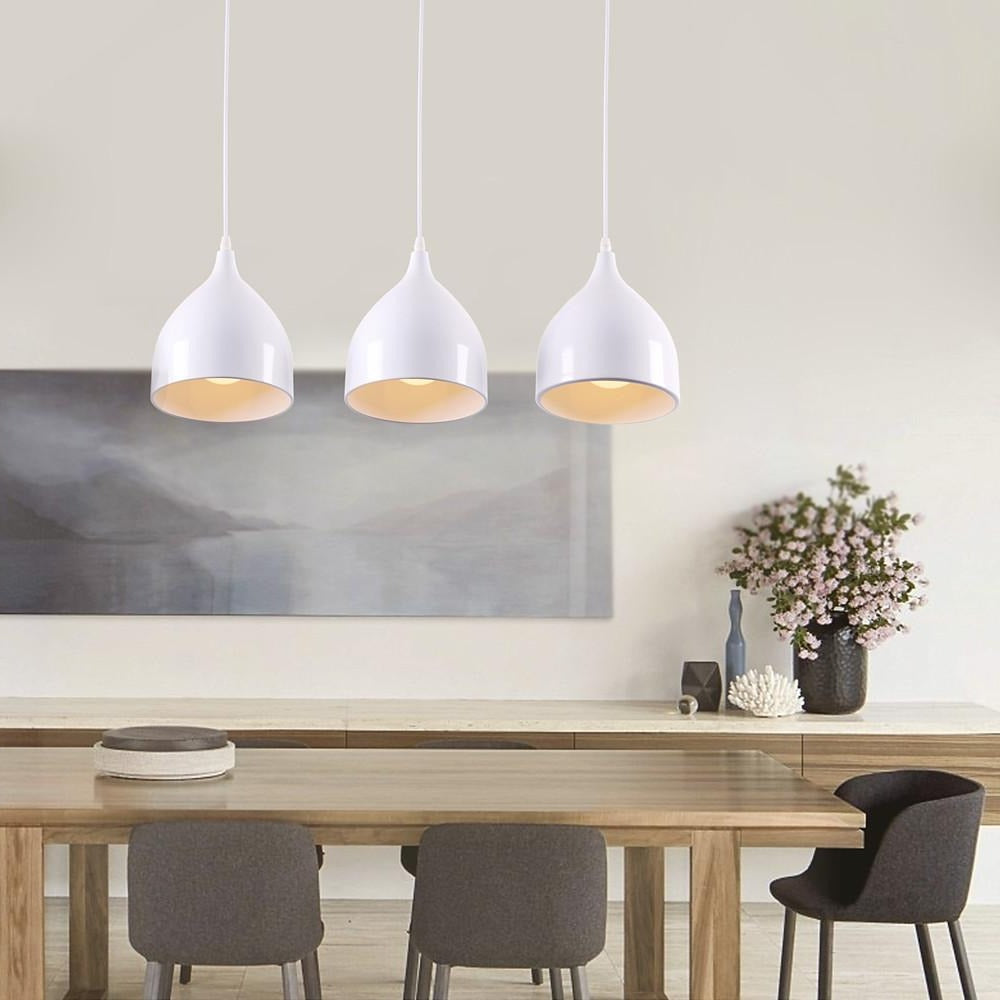3-light LED Modern Pendant Lights Hanging Lamp Island Lights Chandelier-Lighom