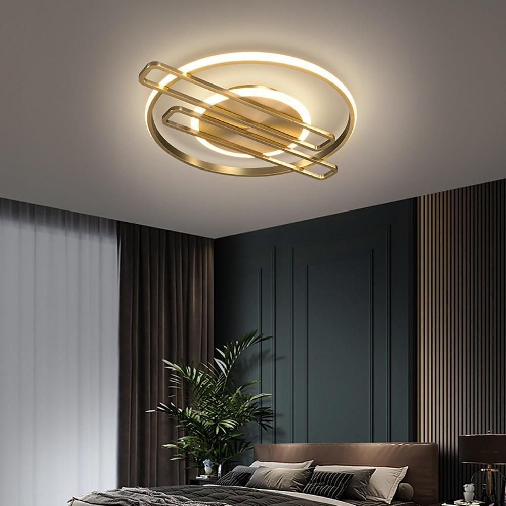 Circular Linear LED Flush Mount