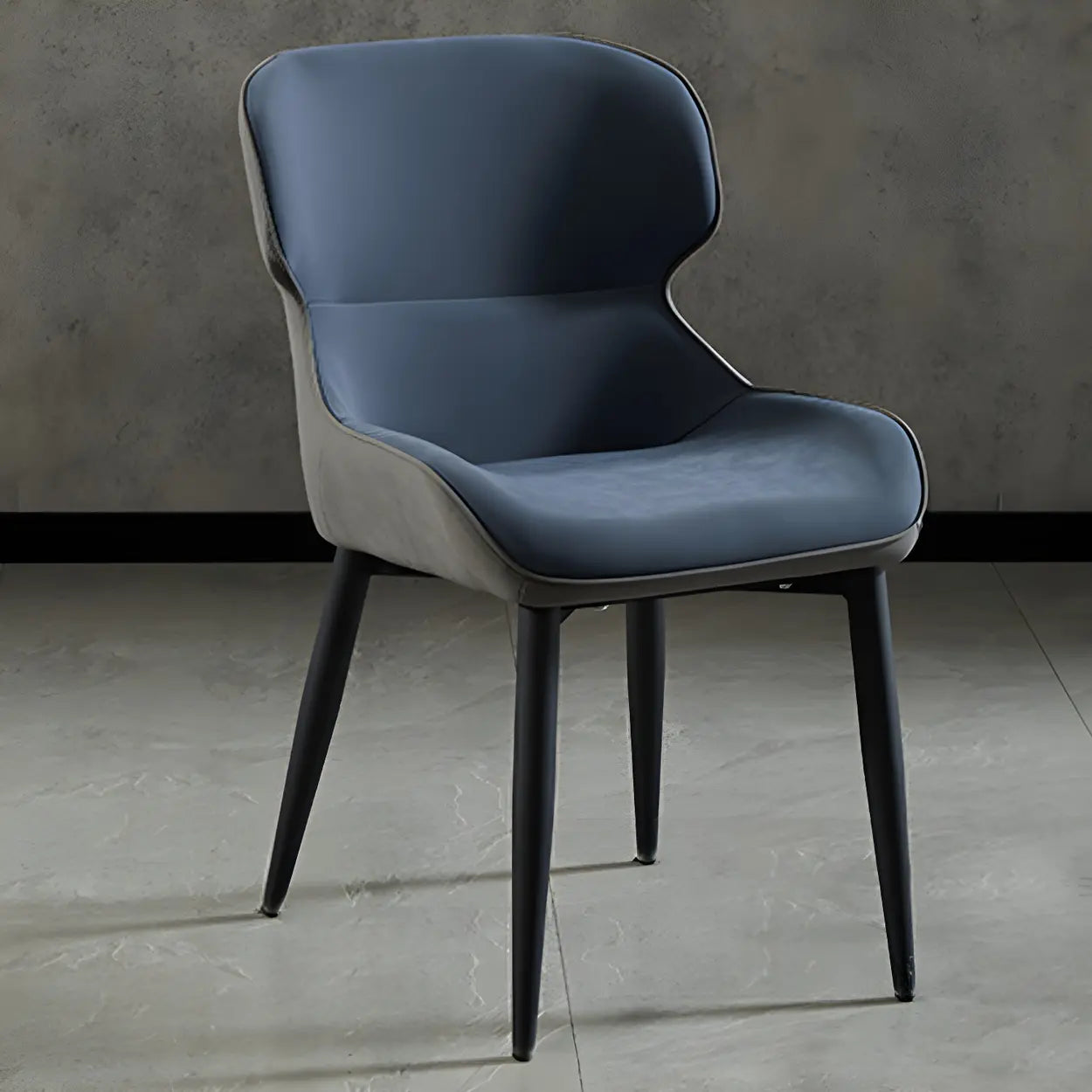 Leather wingback legs white office chairs
