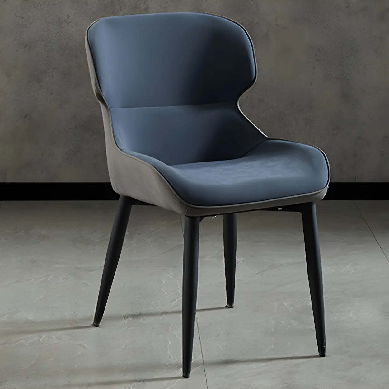 Leather wingback legs white office chairs