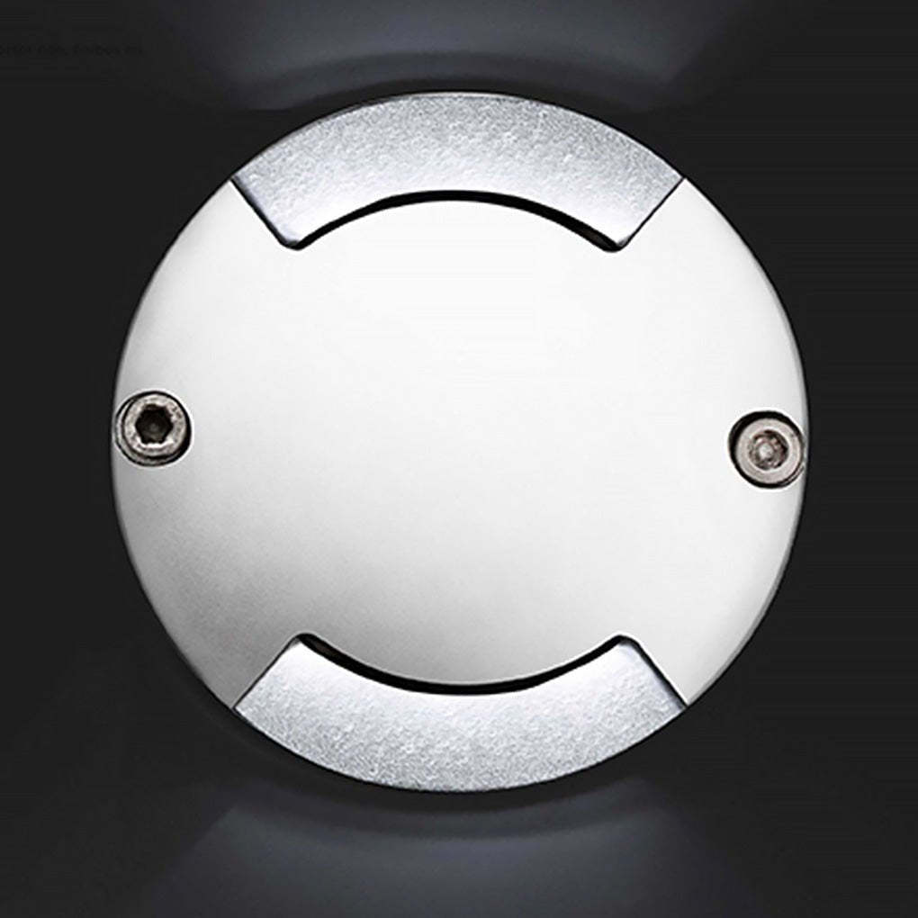 Round DC12V Modern Recessed LED Step Lights Waterproof Underground Garden Deck Lighting-Lighom