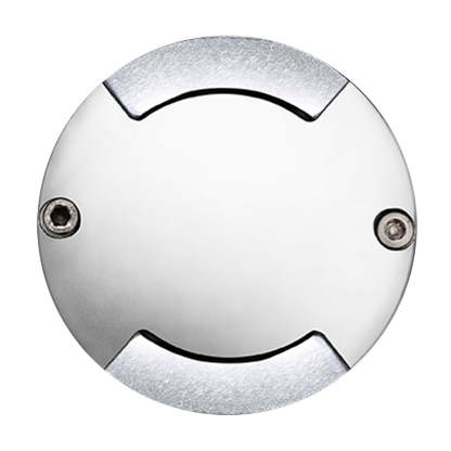 Round DC12V Modern Recessed LED Step Lights Waterproof Underground Garden Deck Lighting-Lighom