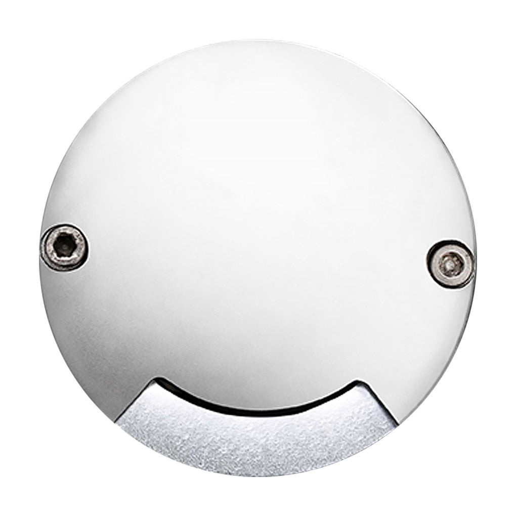 Round DC12V Modern Recessed LED Step Lights Waterproof Underground Garden Deck Lighting-Lighom