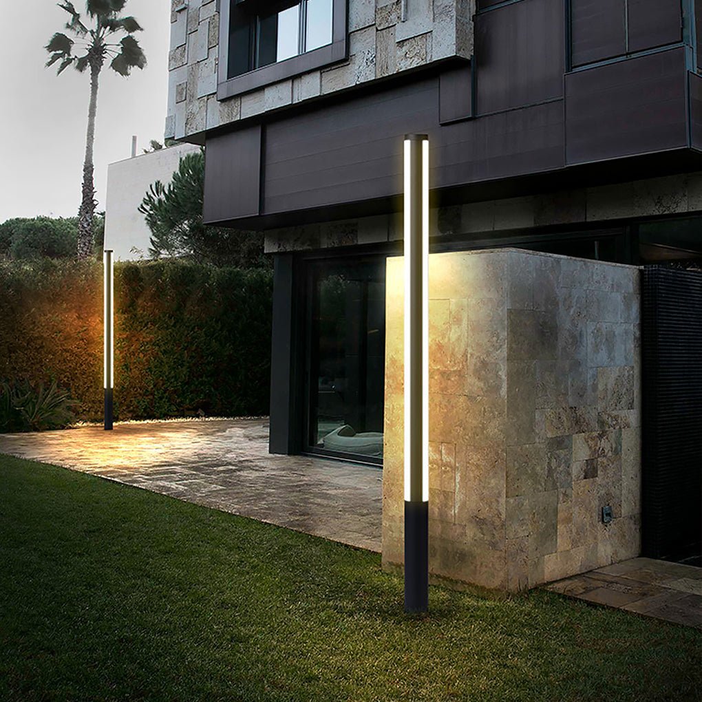 LED Pole Landscape Lighting Decorative Column Light Waterproof for Outdoor Courtyard-Lighom