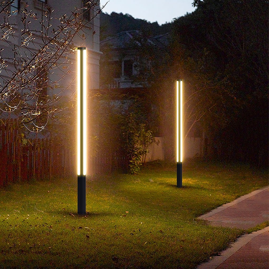 LED Pole Landscape Lighting Decorative Column Light Waterproof for Outdoor Courtyard-Lighom