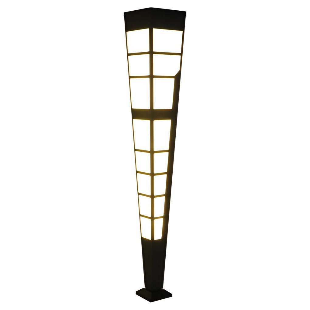 LED Outdoor Post Lights Garden Lights Outside Lights Geometric Shaped Patio Lights-Lighom