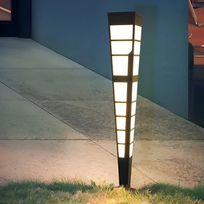 LED Outdoor Post Lights Garden Lights Outside Lights Geometric Shaped  Patio Lights-Lighom
