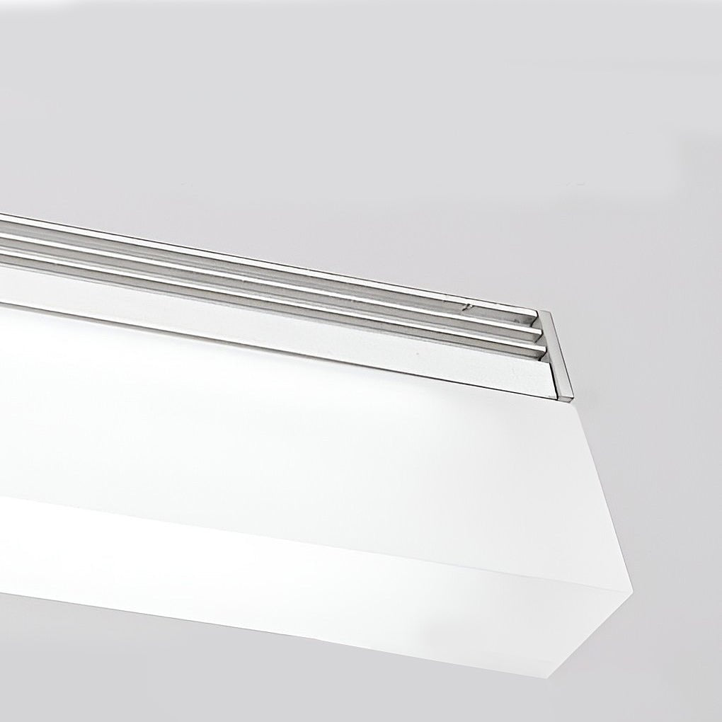 Retractable Over Mirror Bathroom Vanity Light with Acrylic Bar and Stainless Steel Fixture-Lighom