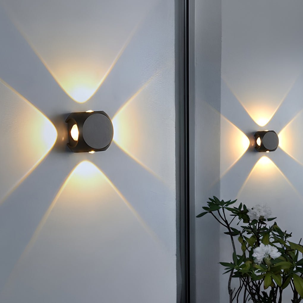 LED Up and Down Lights Wall Lamp Outdoor Wall Lights Wall Sconce Lighting-Lighom
