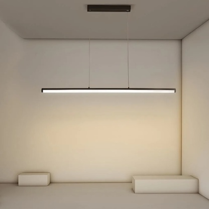 Modern matte warm pendant lighting in synthetic — Cool White (6000K)